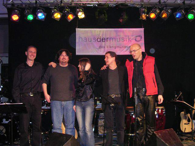 Anna Tendera performing at the Haus der Musik in Vienna